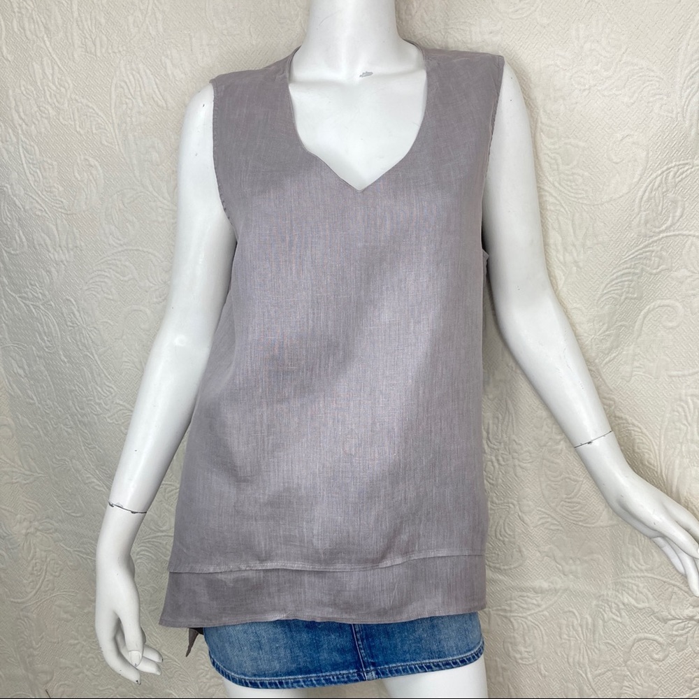La FixSun Linen Double Layer Tank Tunic